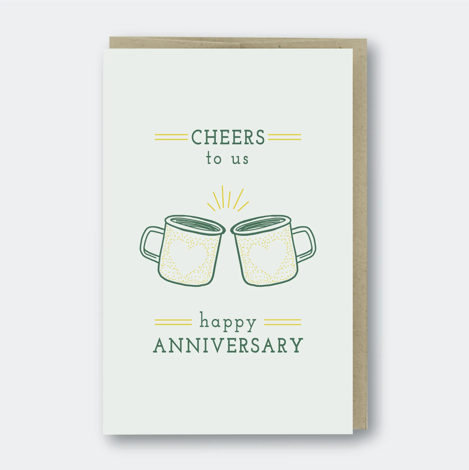 Cheers To Us Mugs Card