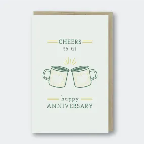 Cheers To Us Mugs Card