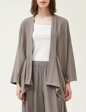 Claudia Deep Pocket Linen Kimono Jacket