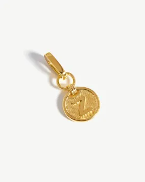 Clip-On Initial Pendant - Initial Z