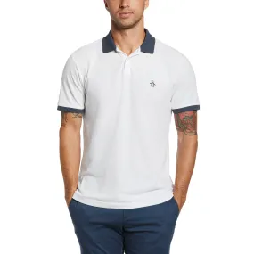 Contrast Collar Polo