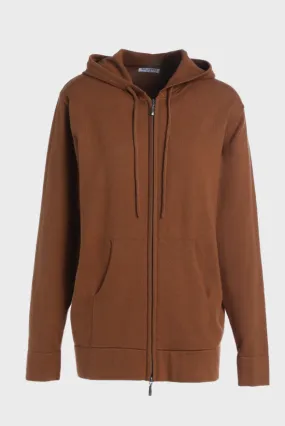 Cotton Cashmere Full Zip Hoodie