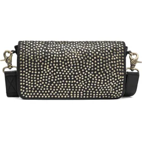 Cross over bag with rivets / 15754 - Black (Nero)