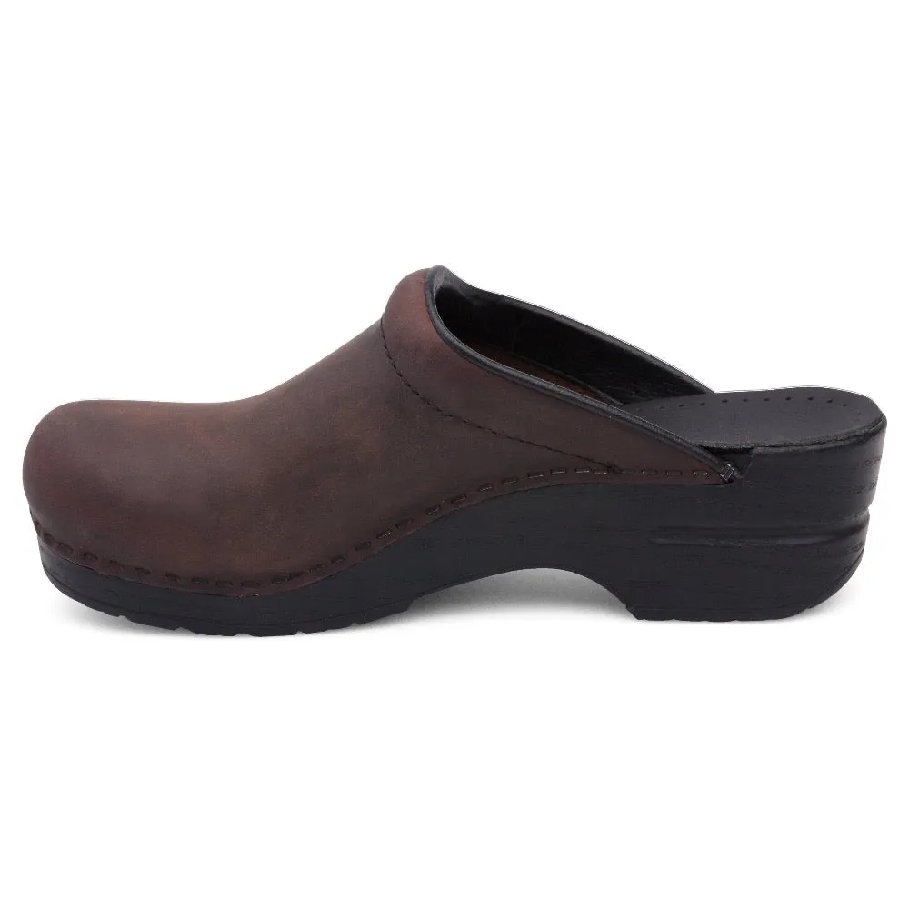 Dansko Women's Sonja Antique Brown Oiled