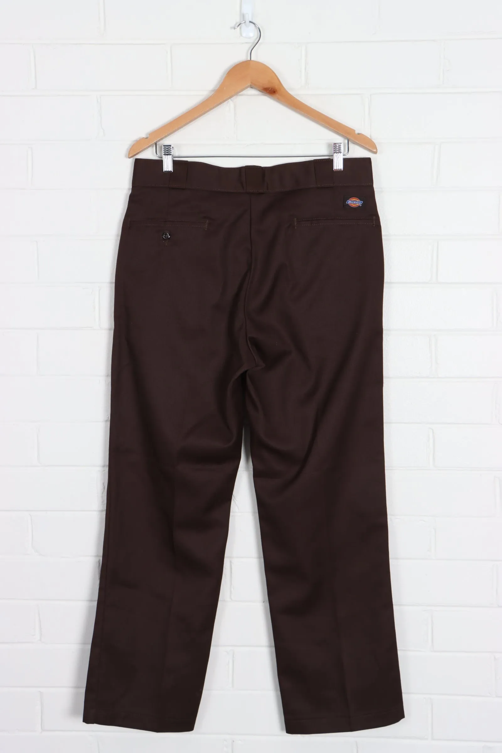 Dark Brown DICKIES Workwear Pants (34 x 30)