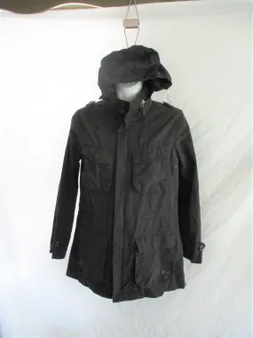 Divided Hoodie Running Lightweight JACKET S BLACK Coat PARKA