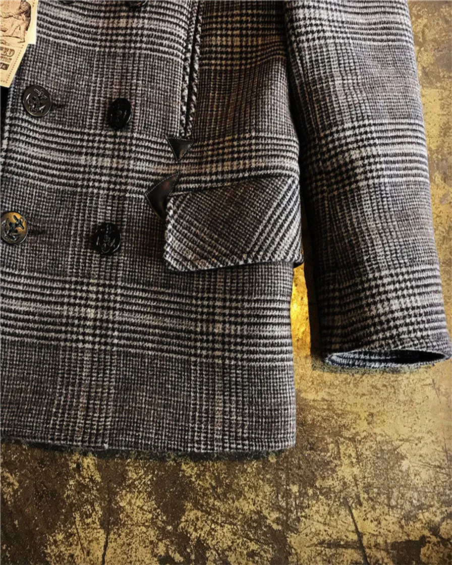 Double Breasted Peacoat