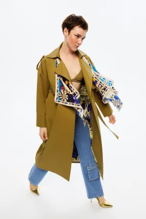 Double-Breasted Trench Coat