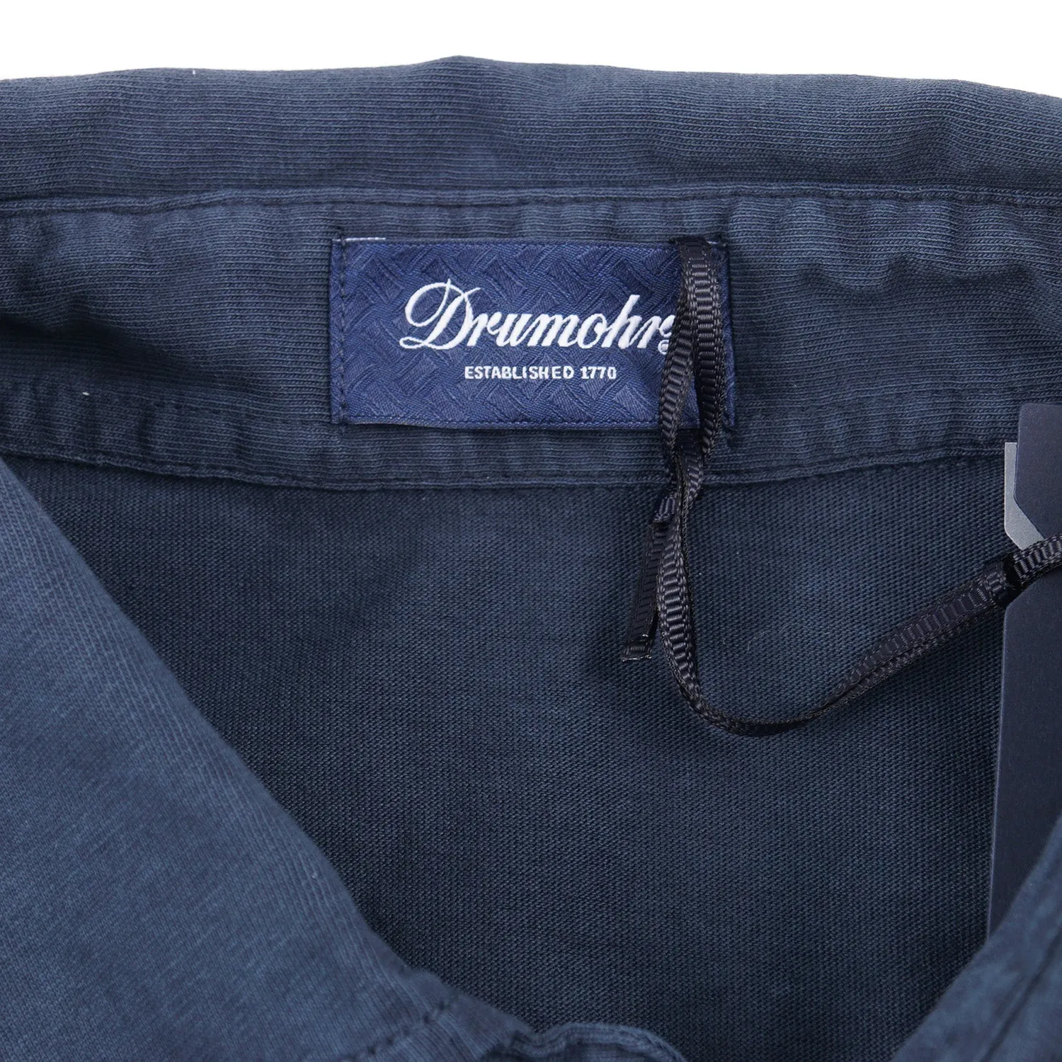 Drumohr Slim-Fit Jersey Cotton Polo Shirt