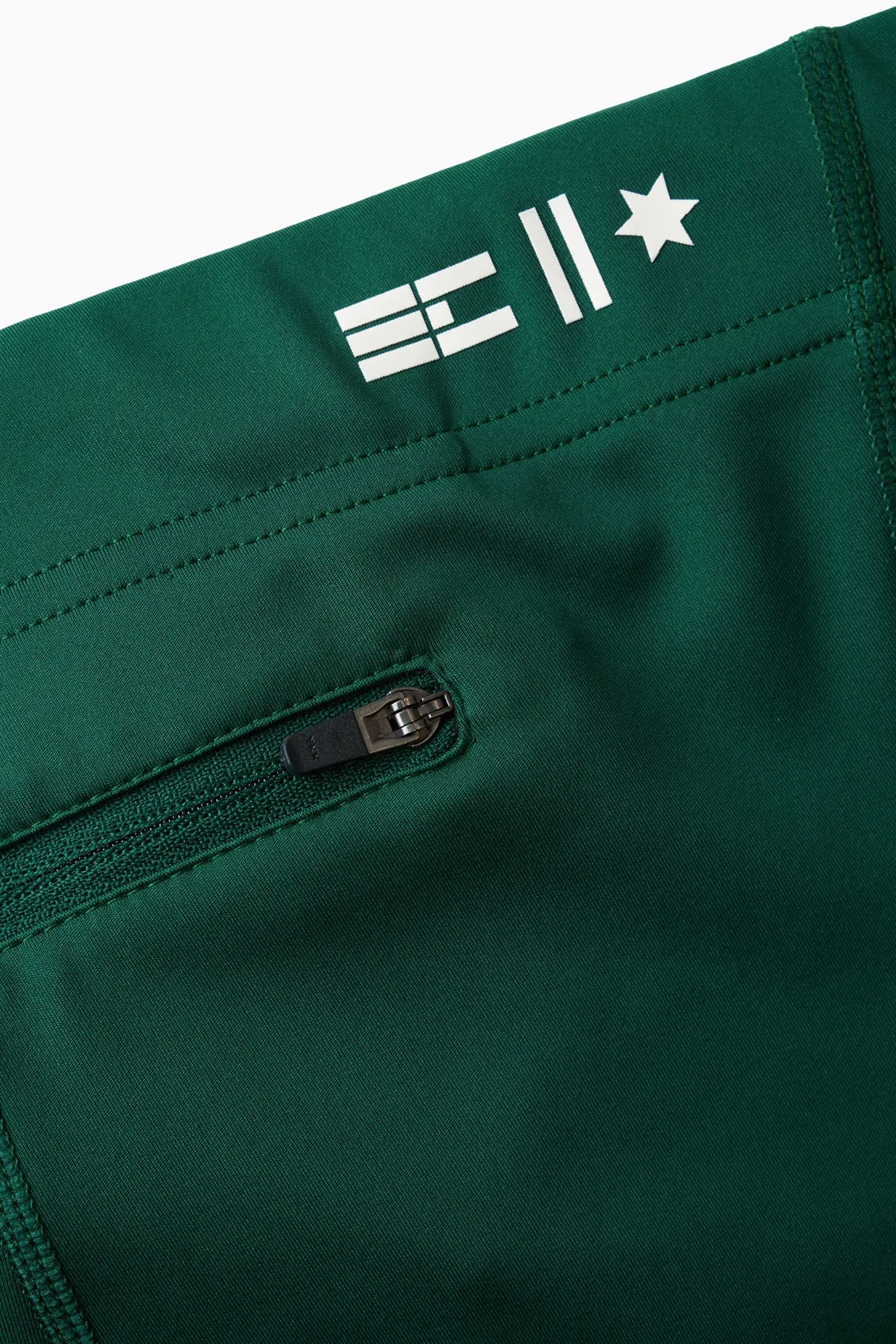 Earls x Saysky Combat Half Tights  - Green