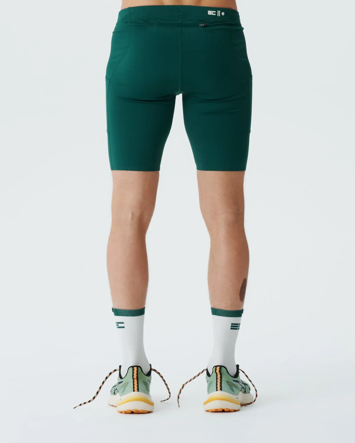 Earls x Saysky Combat Half Tights  - Green