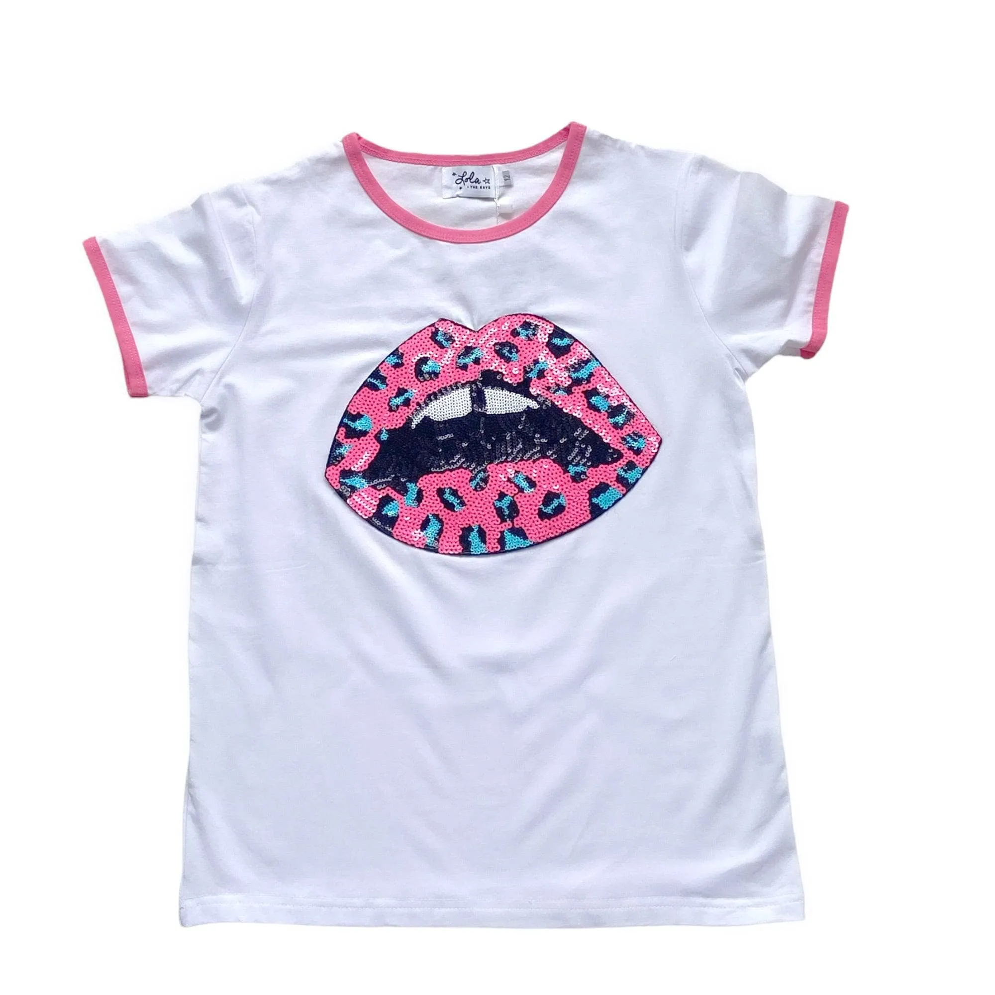 Electric Lips Ringer T-shirt