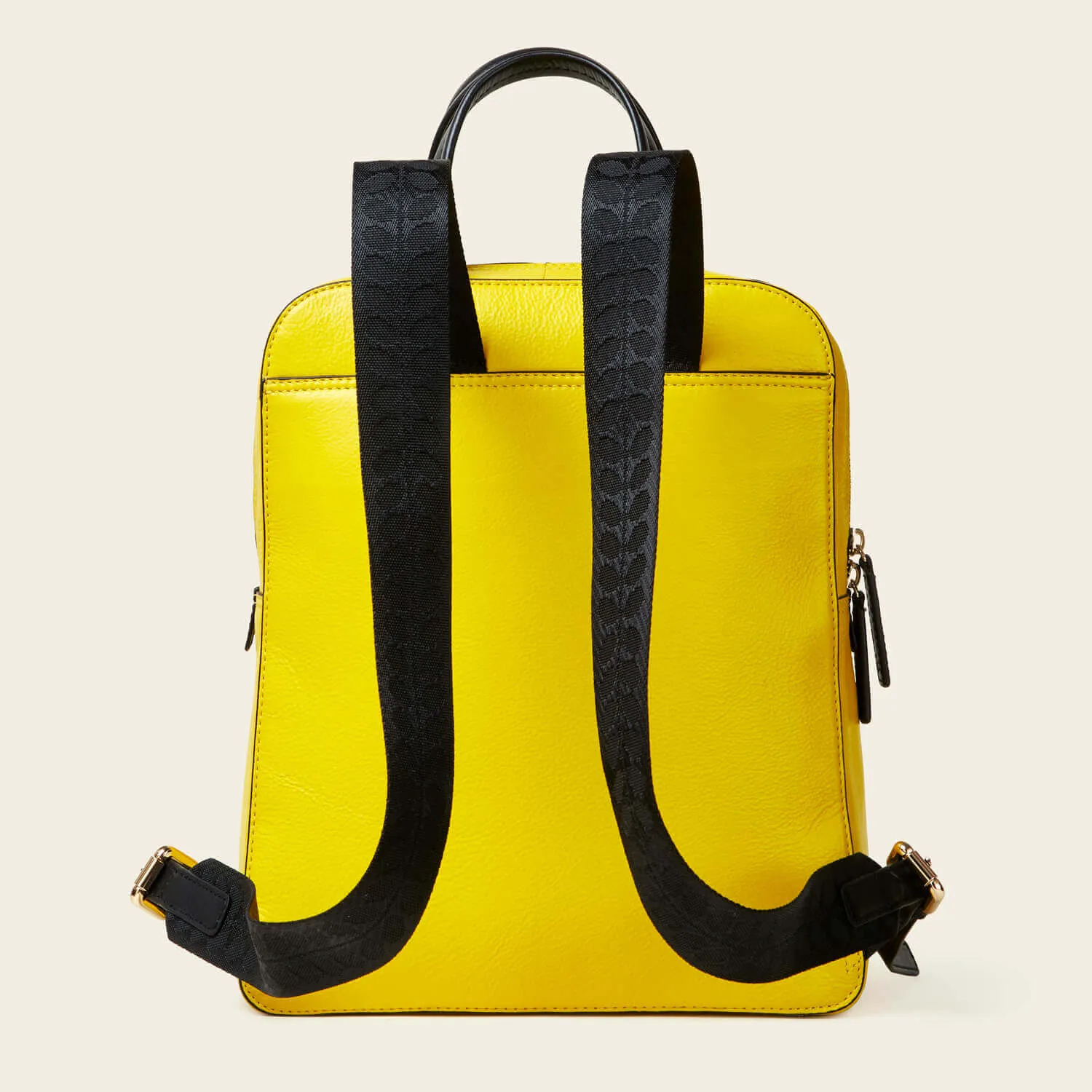 Emilia Backpack - Punched Tall Flower Yellow