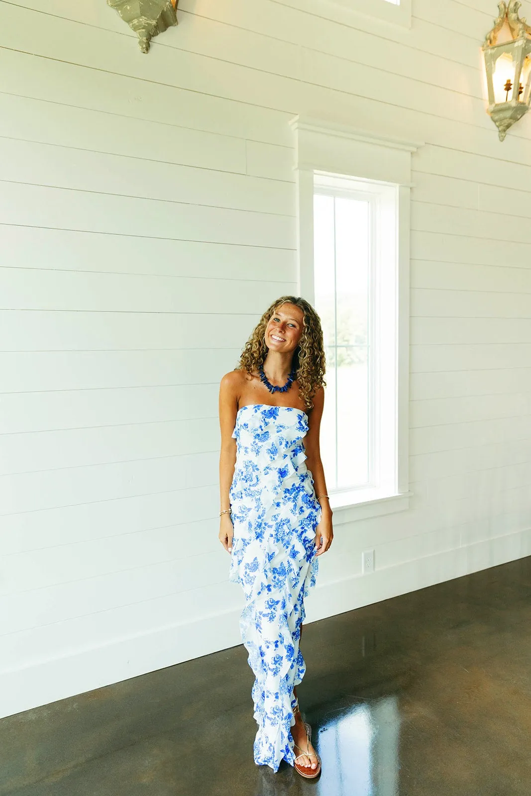 Endless Summer Maxi Dress - Blue