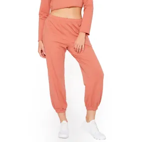 Essential French Terry Sweatpants In Rose