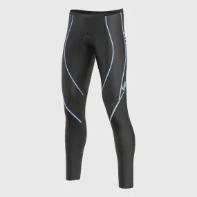 Fdx Divine Men's & Boy's Blue Thermal Padded Cycling Tights