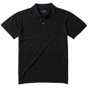 Featherweight Sweater Polo - Charcoal