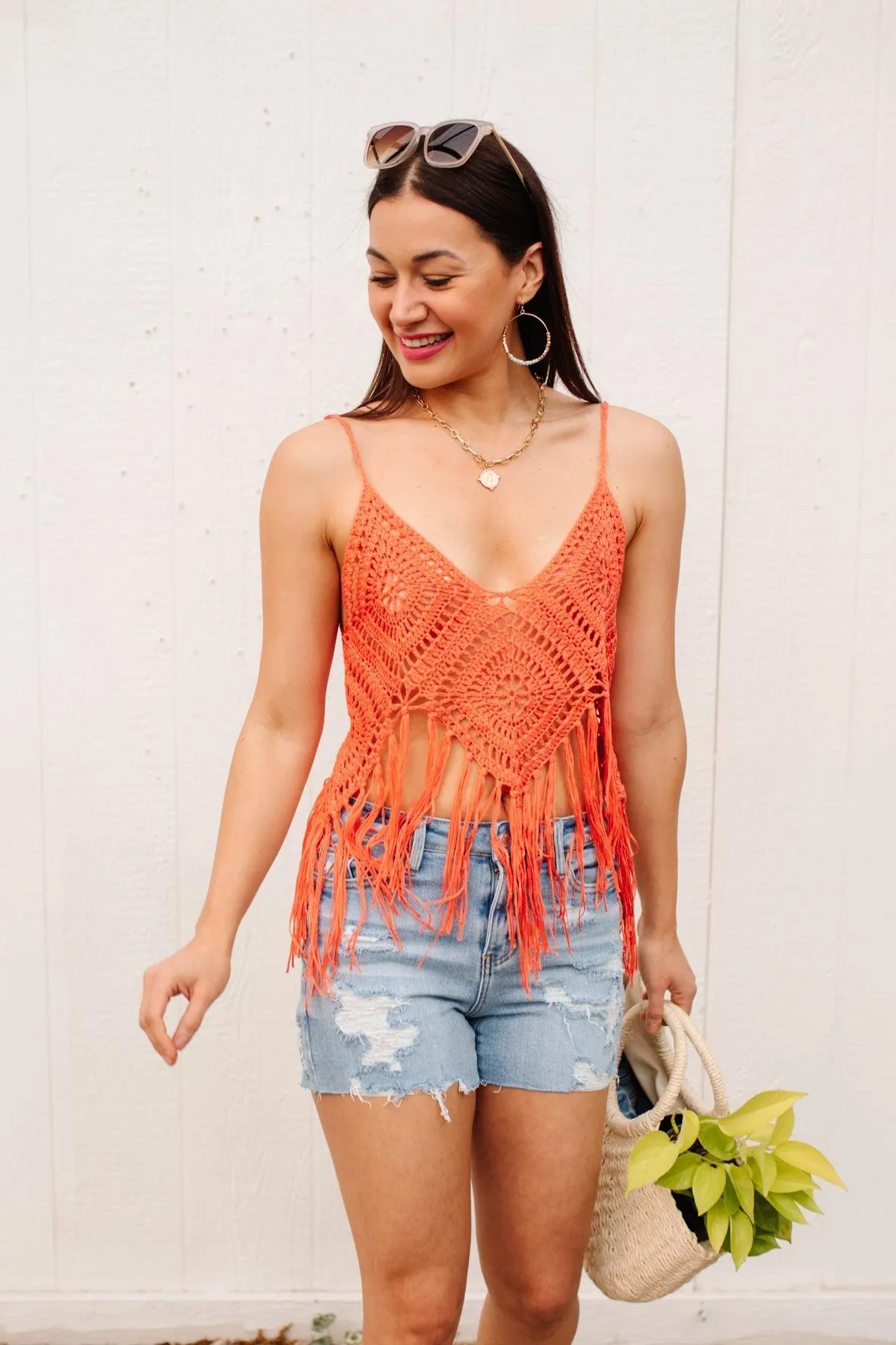 Festival Fringe Tank in Orange