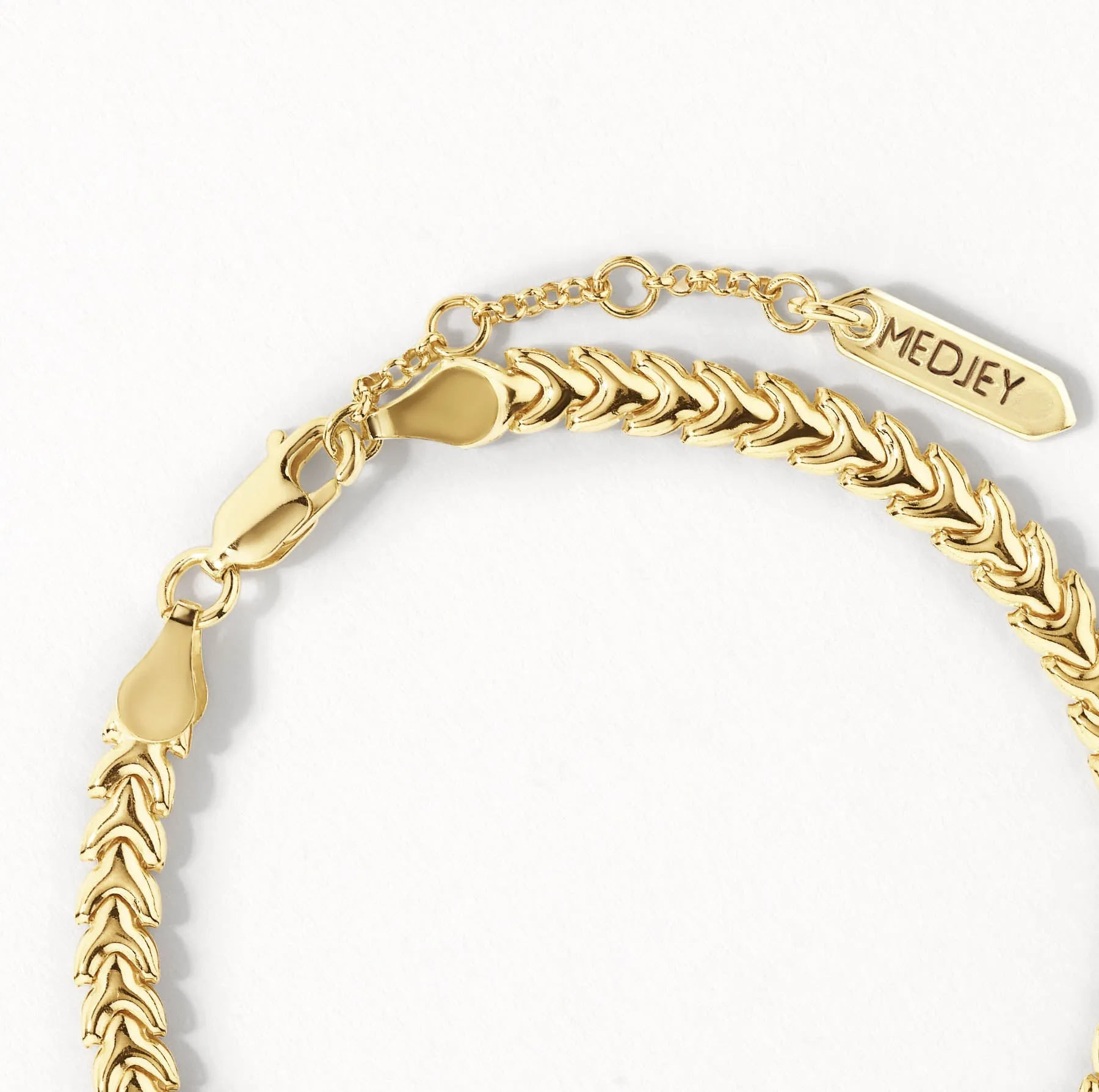 Fishtail Bracelet in Gold