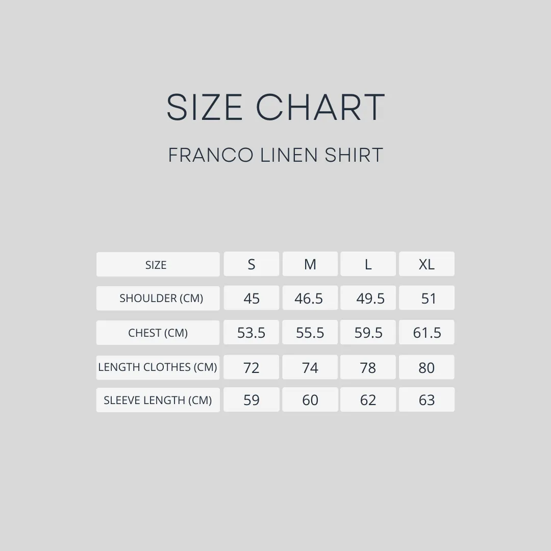 Franco Linen Shirt - White Windsor Collar