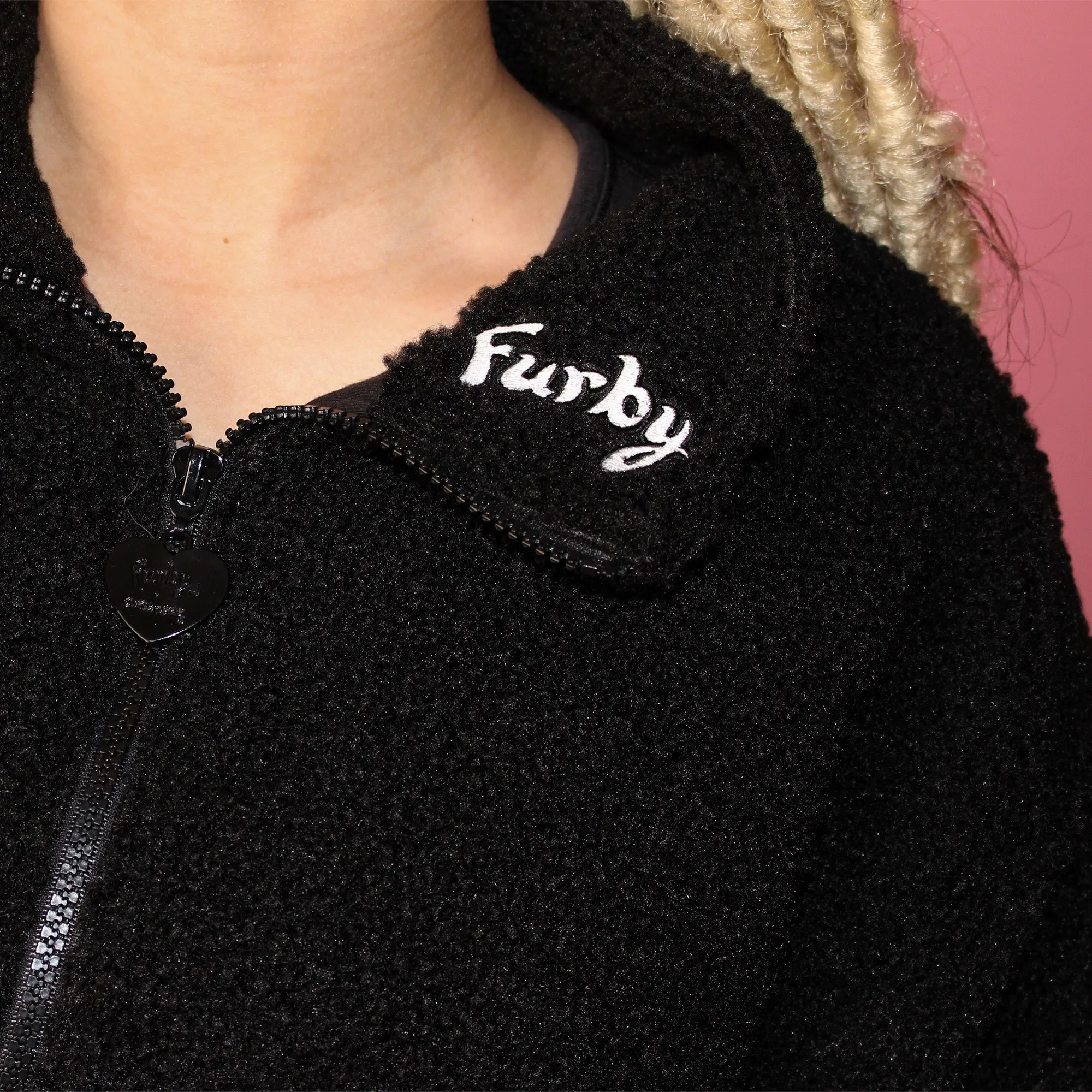 Furby Teddy Jacket Black