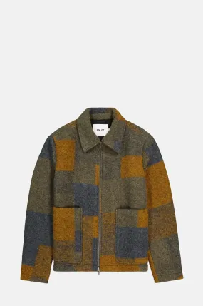 Gael Jacket Brown Check