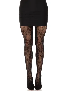 Garden Rose Lace Tights