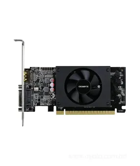 GIGABYTE GeForce GT 710 DirectX 12 GV-N710D5-2GL 2GB 64-Bit DDR5 PCI Express 2.0 x8 Low Profile Video Card