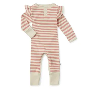 Growsuit (Rose Stripe)