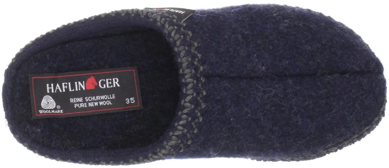 Haflinger AS Unisex Classic Wool Slipper