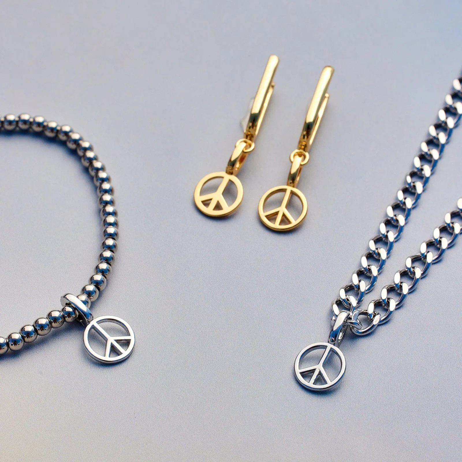 Harper Peace Sign Charm