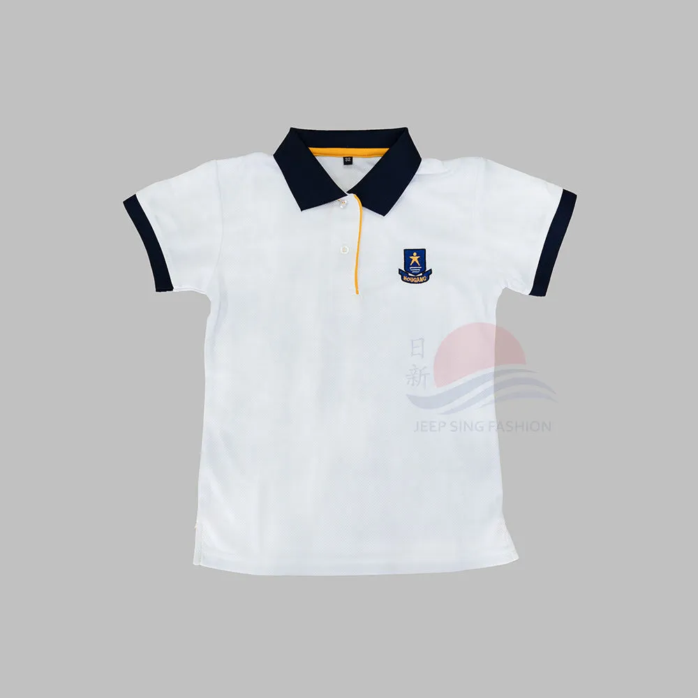 HGSS School Polo Tee (Girl - Black Label)