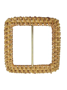 High-Quality Raffia Adjustable Handmade Buckle