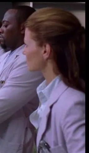 HOUSE: Dr Allison Cameron HERO White Button Up Shirt (S)