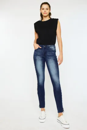 Jackie Mid Rise Ankle Skinny Jeans