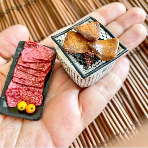 Japanese Yakiniku Miniature Food Magnet