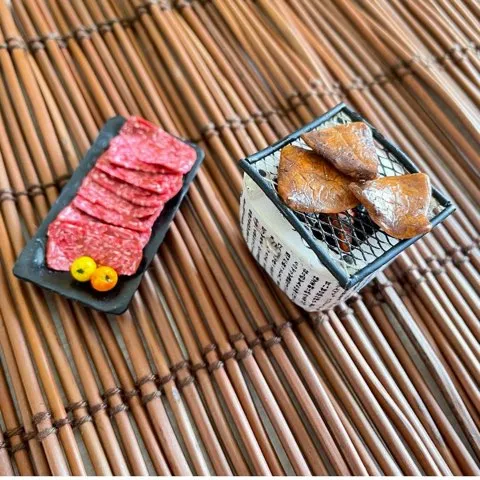 Japanese Yakiniku Miniature Food Magnet