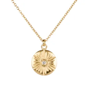 Large Lucia Diamond Vermeil Necklace