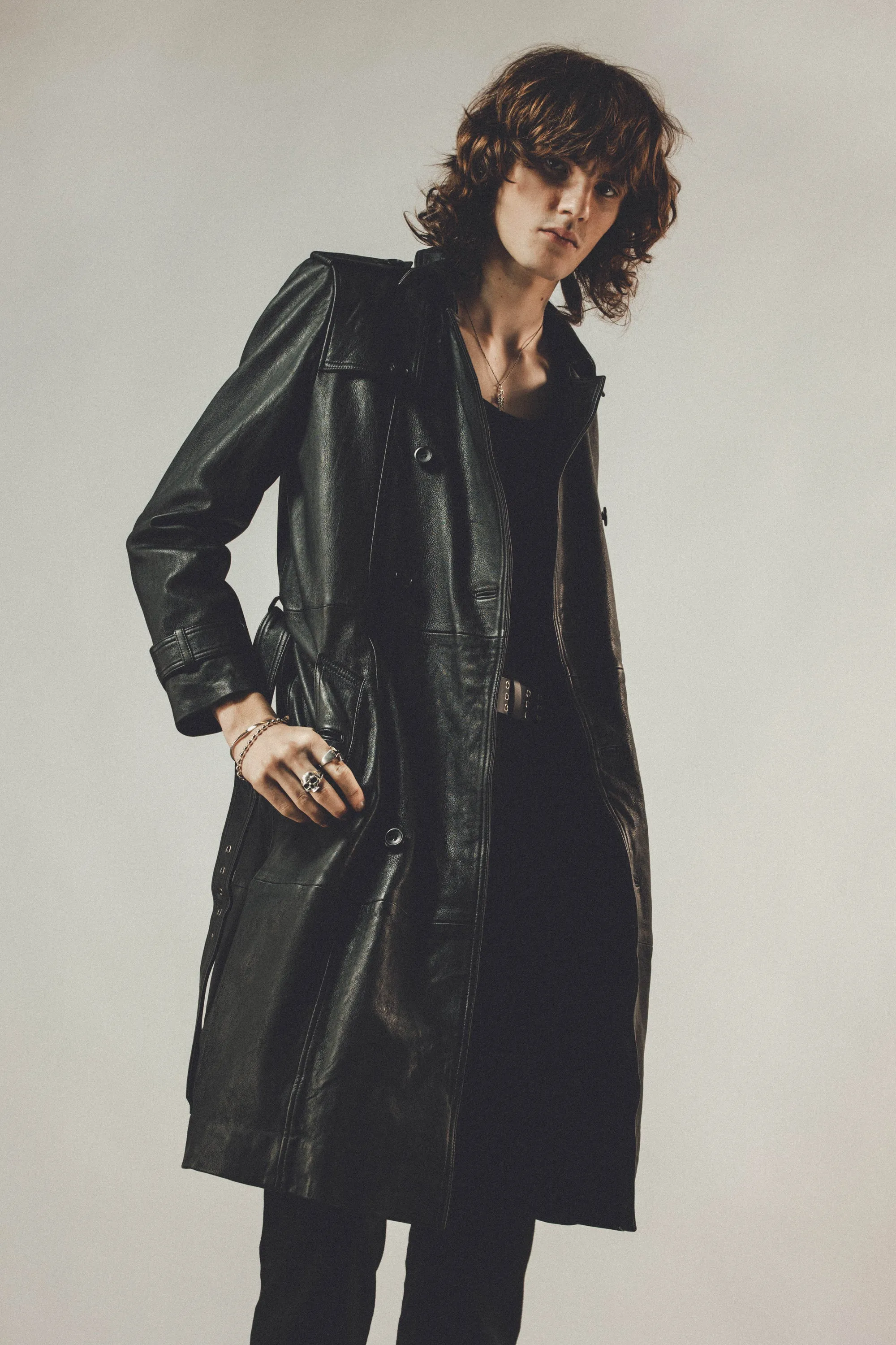 Leather Trench