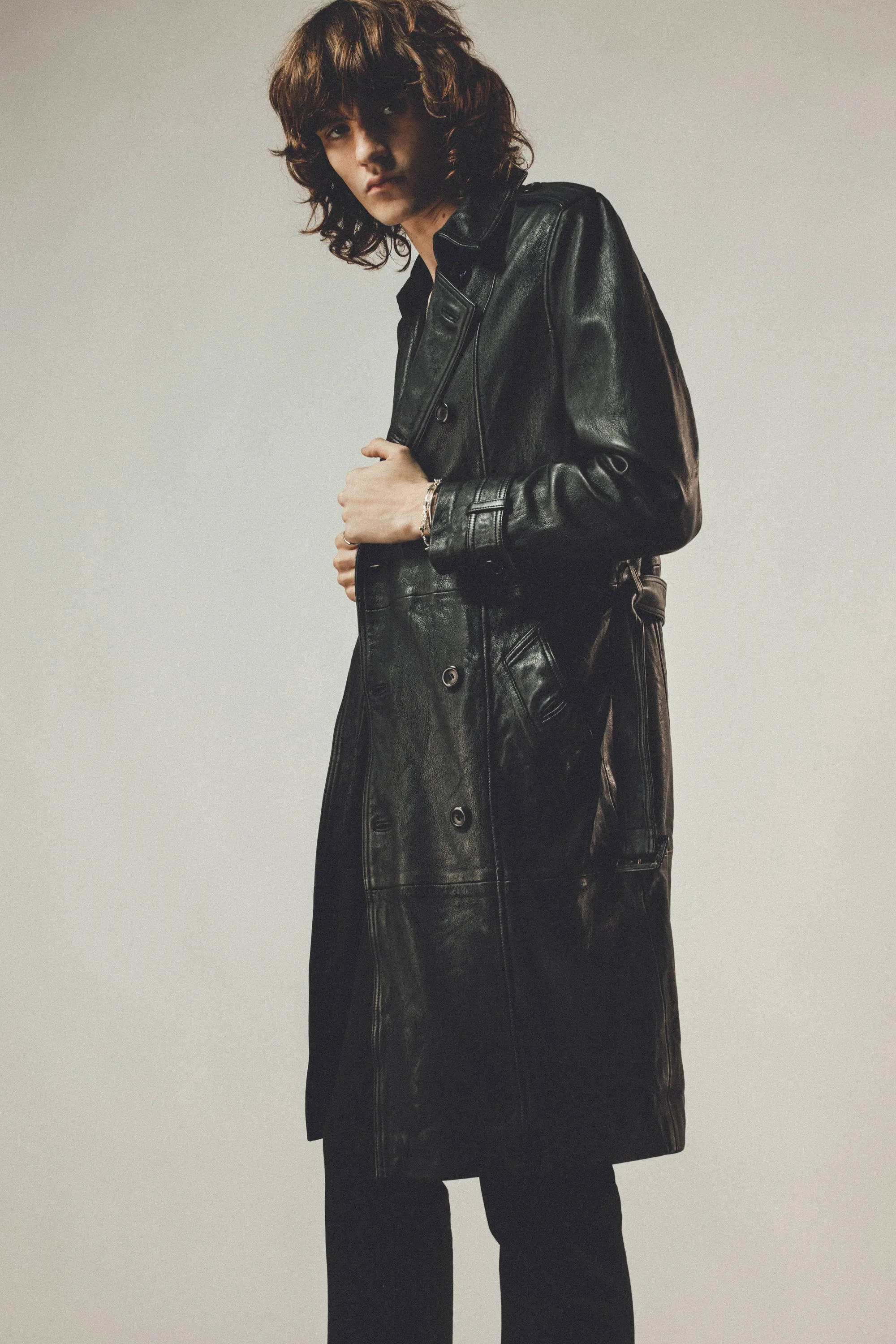 Leather Trench