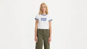 Levi's® Women's Graphic Ringer Mini T-Shirt