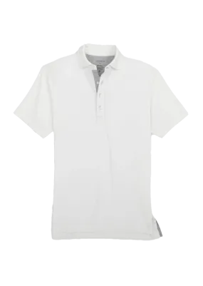 Linxter Cotton Blend Polo White