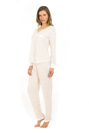 Long Sleeve Henley PJ Set - Clearance Rack