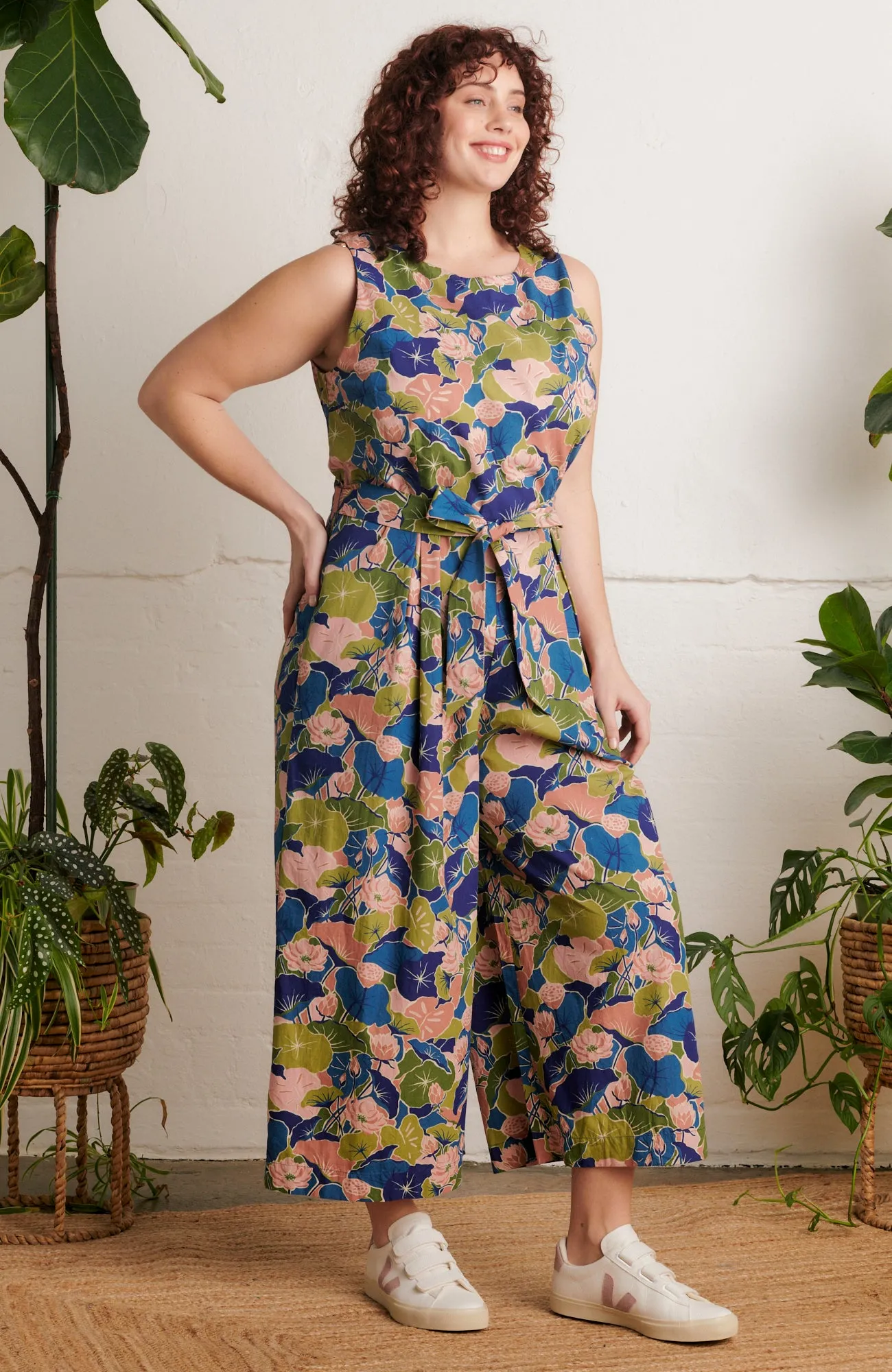 Lula Lotus Flower Jumpsuit