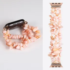 Luxury Resin Beaded Bohemian Jewelry Bracelet for Apple Watch