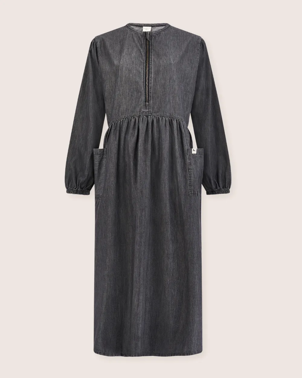 Magda Black Denim Dress