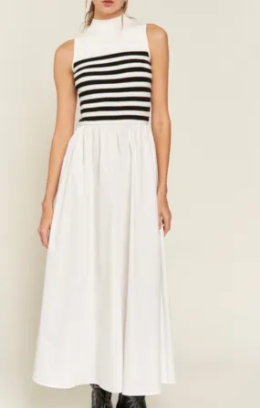 Maxi Stripe Knit Dress