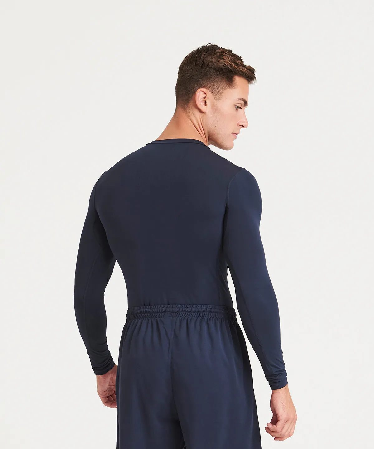 Men's Active Recycled Performance Light Long Sleeve Base Layer {JC232}