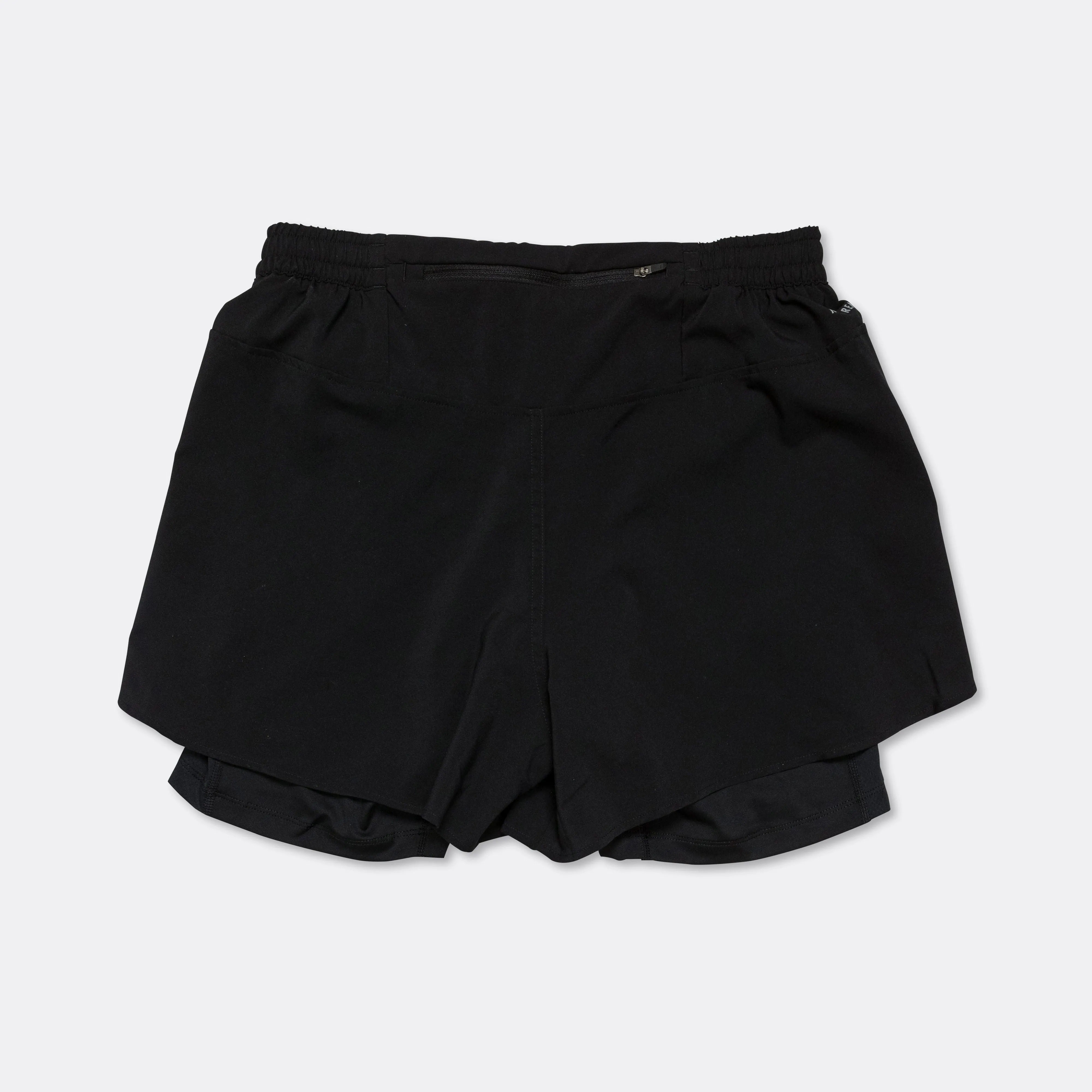 Mens Berlin 2-in-1 Short - Black/Vivid Green