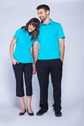 Men's Polo W/Contrast Trim